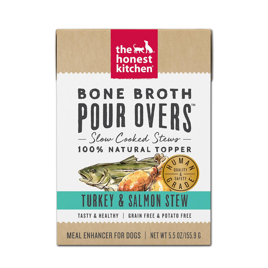 Turkey & Salm Broth Stew The Honest Kitchen