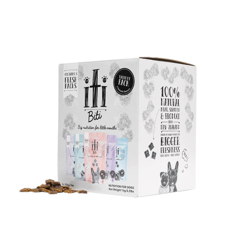 iTi -Biti -Air Dried for Dogs - Variety of Each pouches (5x 200g) URBANPAWPETS LTD.