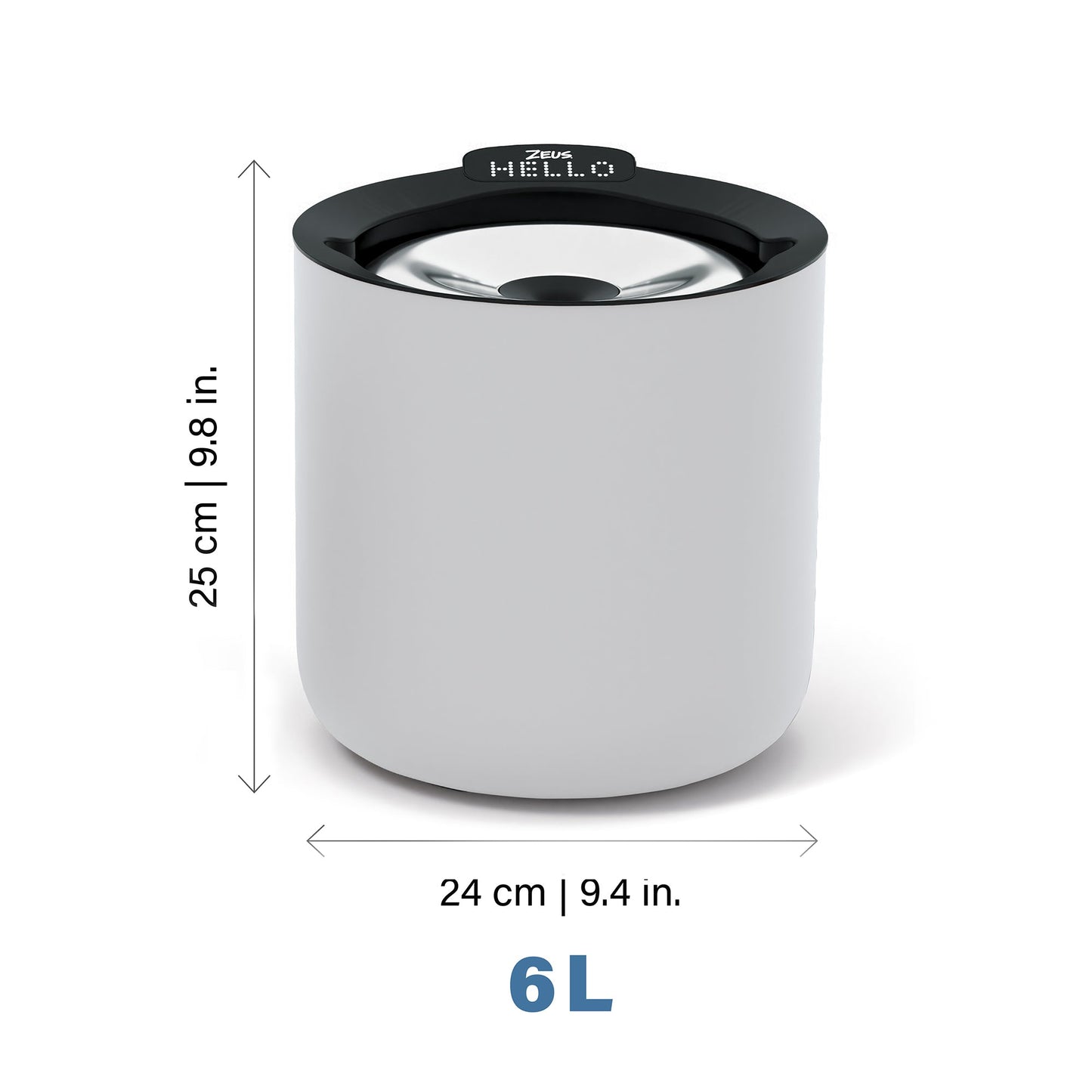 Zeus Oasis Plus Smart Fountain - 6 L URBAN PAW PETS