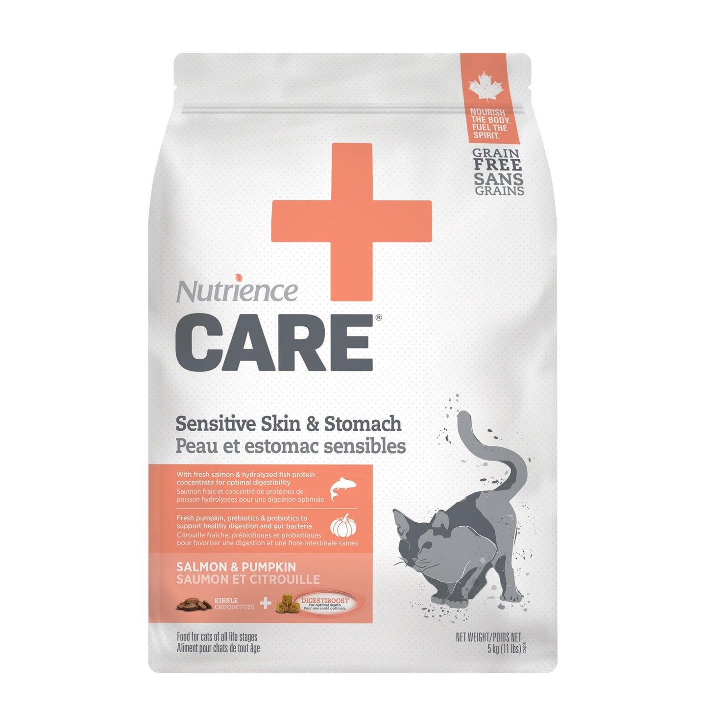Nutrience Care Sensitive Skin & Stomach for Cats 5 kg URBAN PAW PETS