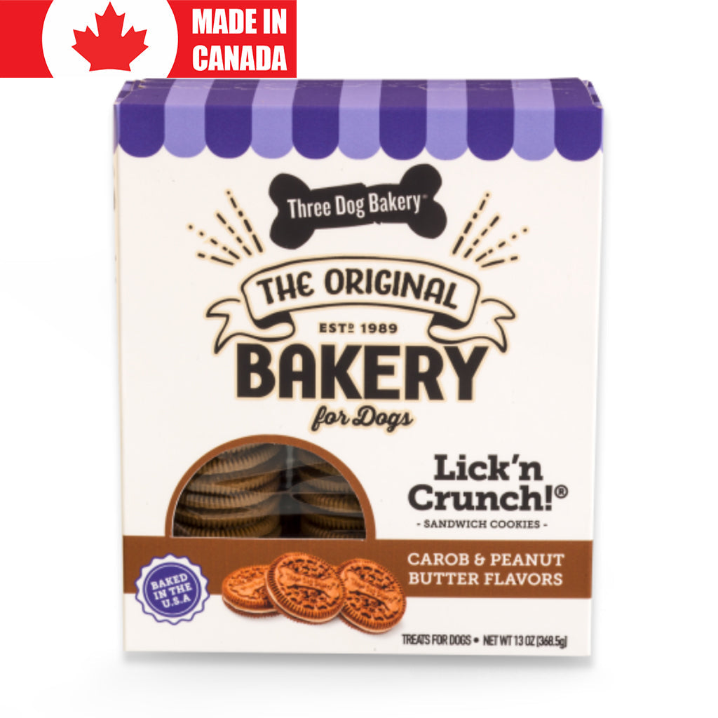 Carob & P Butter Three Dog Bakery