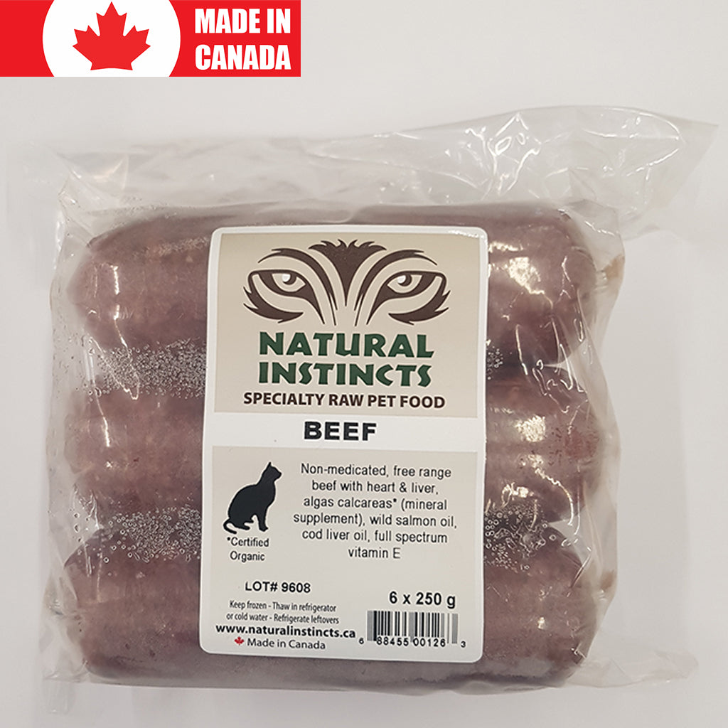 Beef for Cats Natural Instincts