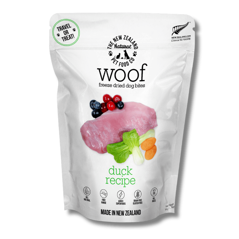 NZ Natural Pet Food Co - Freeze Dried - Treats - Woof - Duck