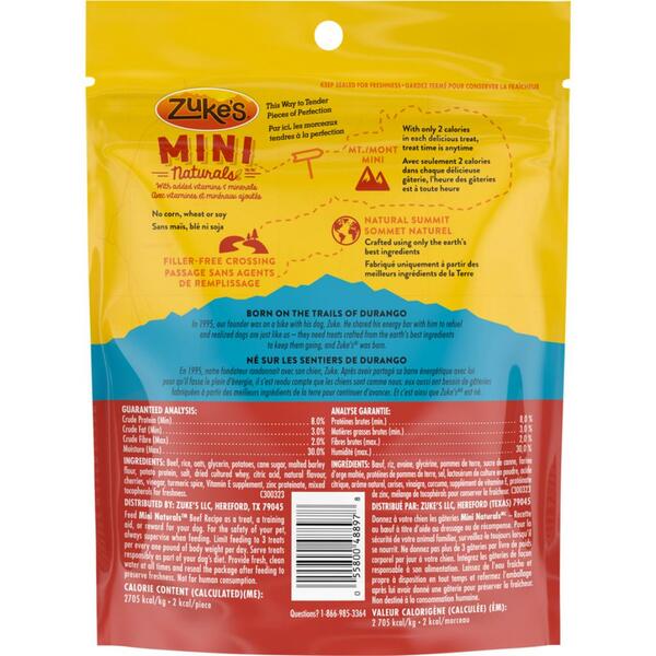 Mini Naturals Beef Zuke's