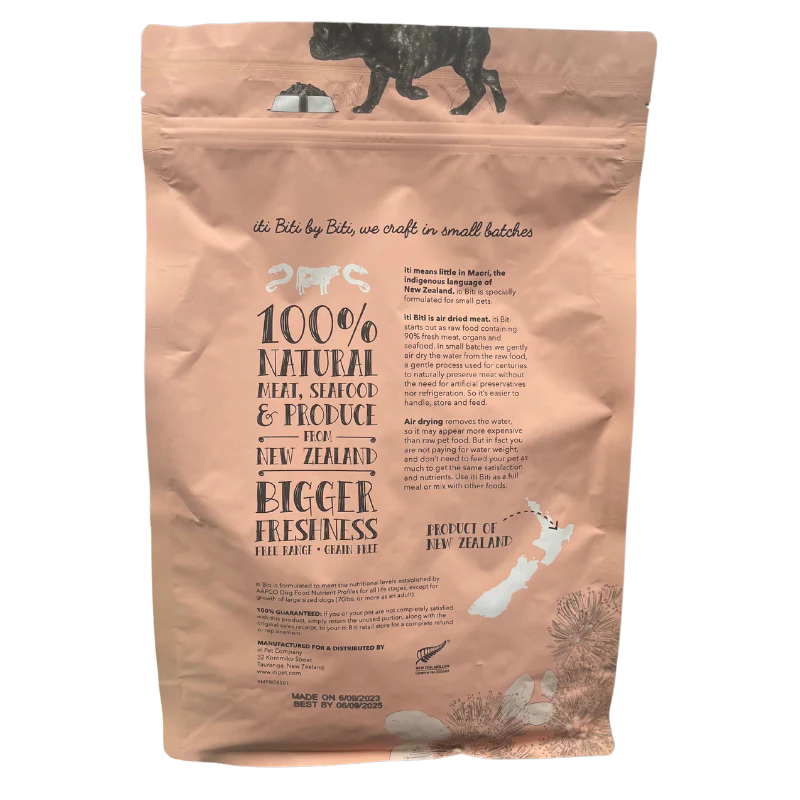 iTi -Biti -Air Dried for Dogs - Beef & Eel - 1 kg URBANPAWPETS LTD.