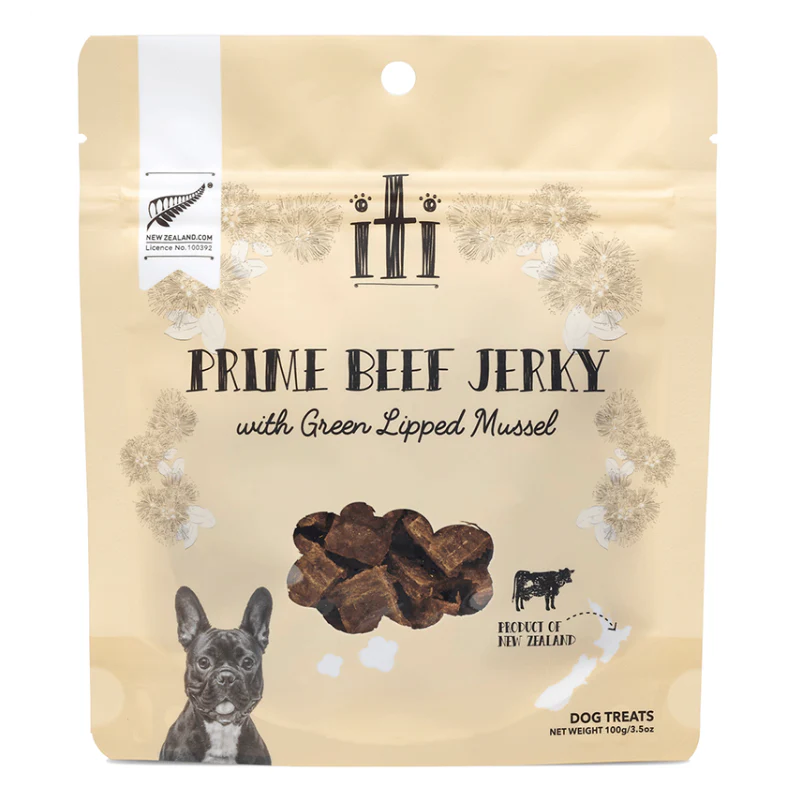 iTi - Treats - Prime Beef Jerky with Green Lipped Mussel URBANPAWPETS LTD.