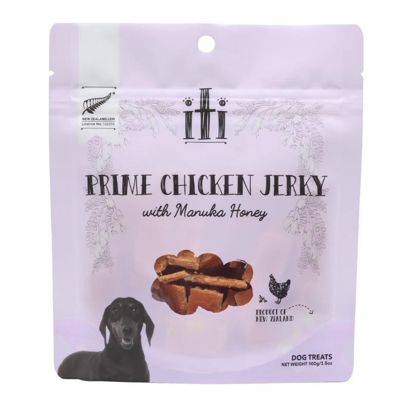 iTi - Treats - Prime Chicken Jerky with Manuka Honey URBANPAWPETS LTD.