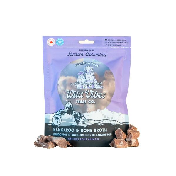 Wild Vibes Kangourou et Bouillon d'Os 58g