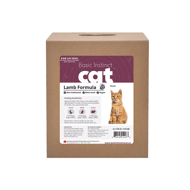Basic Instinct Cat Non-Medicated Lamb