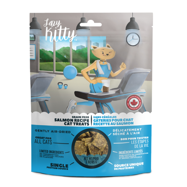 Lazy Kitty Salmon 85g Treat URBANPAWPETS LTD.