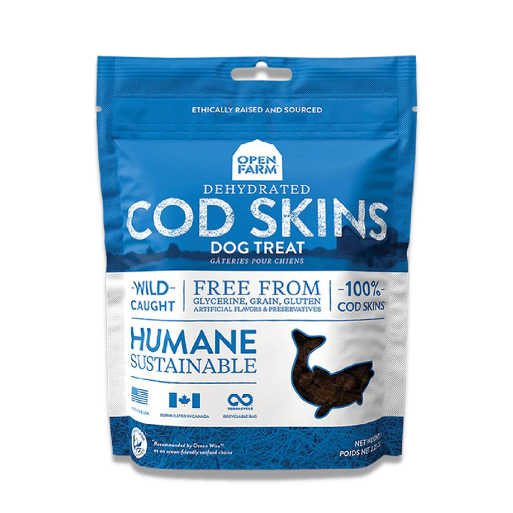 Dehydrated Cod Skins Open Farm