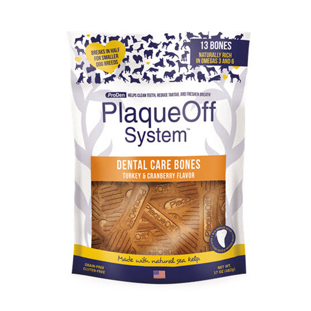 Dental Bones Turk & Cran Plaque Off