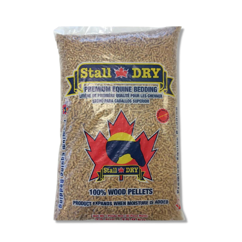 Wood Pellet Litter Stall Dry