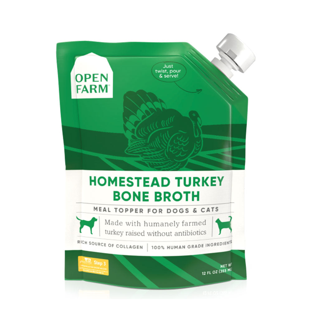 Turkey Bone Broth Topper Open Farm