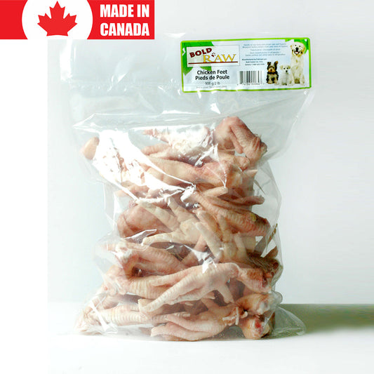 Raw Whole Chicken Feet