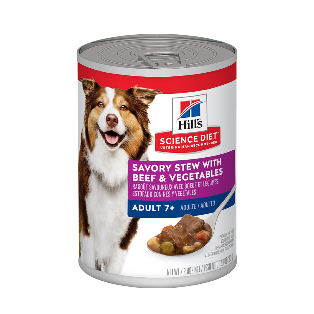 7+ Beef Stew Hill's Science Diet