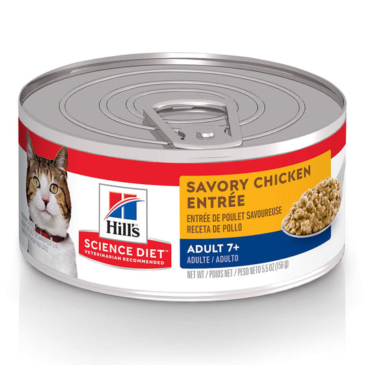 7+ Savory Chk Entrée Hill's Science Diet