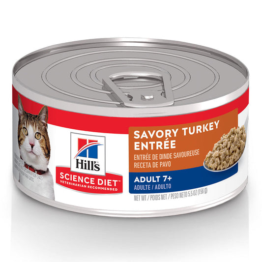 7+ Savory Trky Entrée Hill's Science Diet