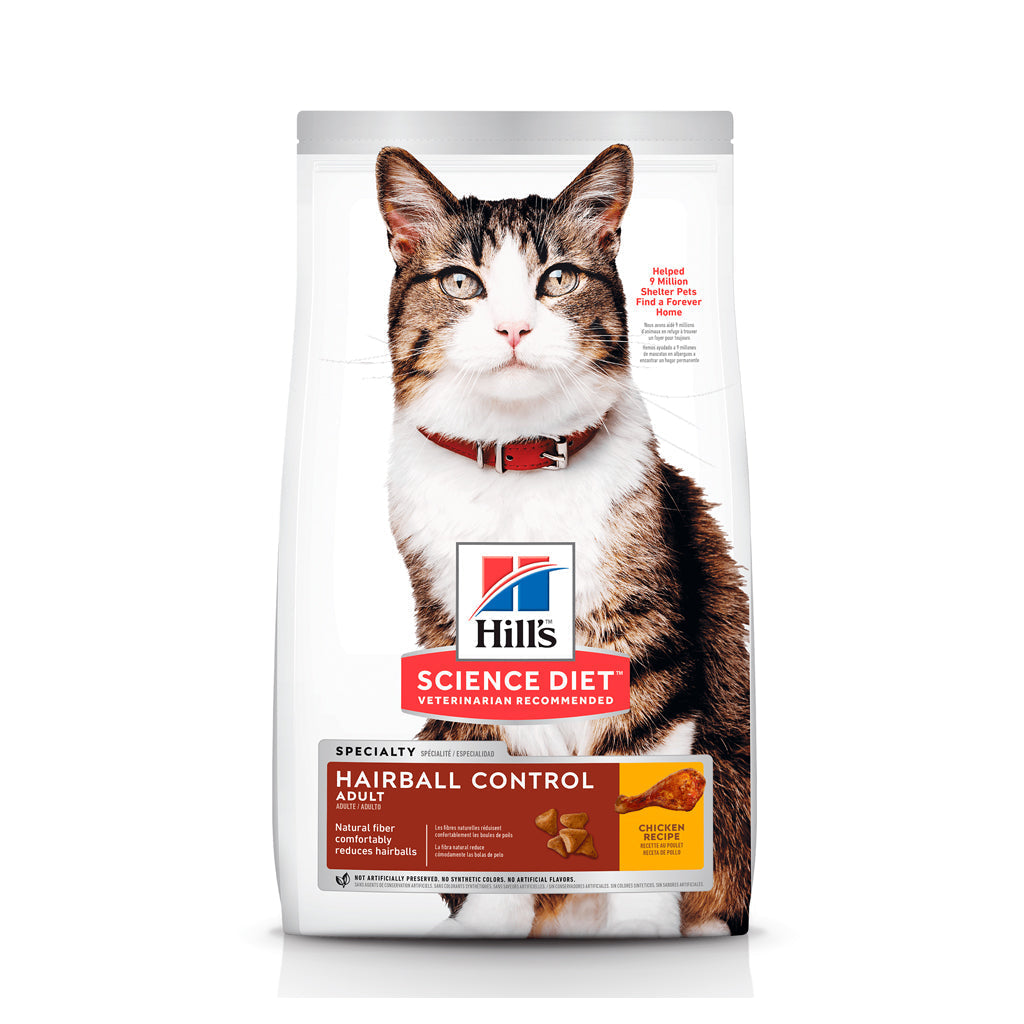 Hairball Control Chk Hill's Science Diet