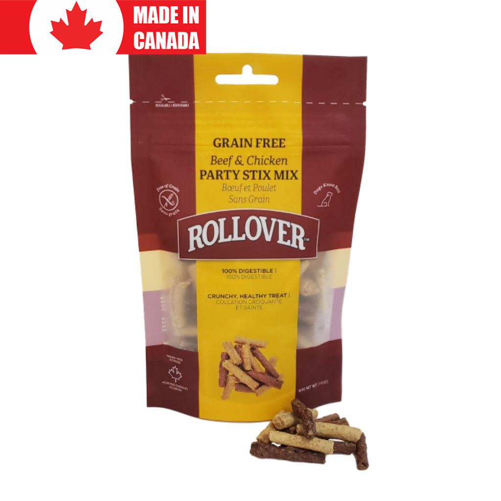 Grain Free Beef & Chicken Party Stix Mix Rollover