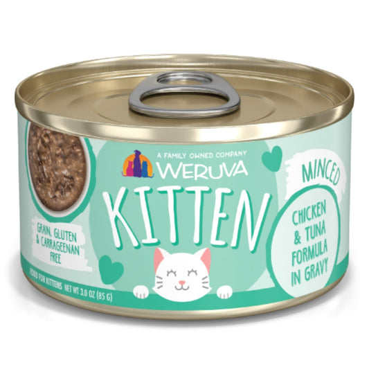 Kitten Chicken & Tuna in Gravy Weruva
