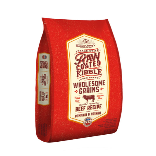 Raw Coated Kibble WG Beef Stella and Chewy's
