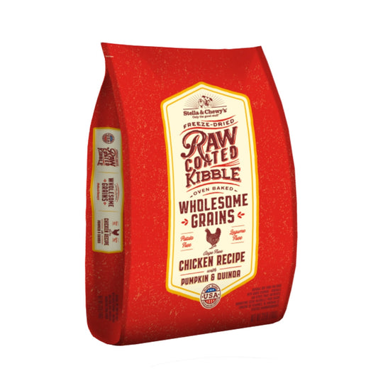 Raw Coated Kibble WG Chicken Stella and Chewy's