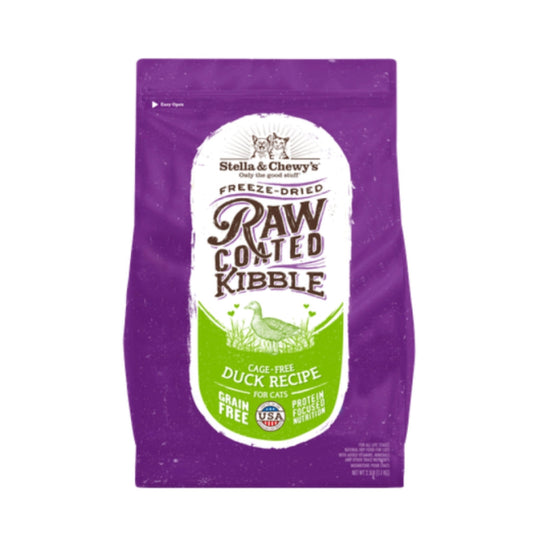 Raw Coated Kibble GF Duck Stella and Chewy's