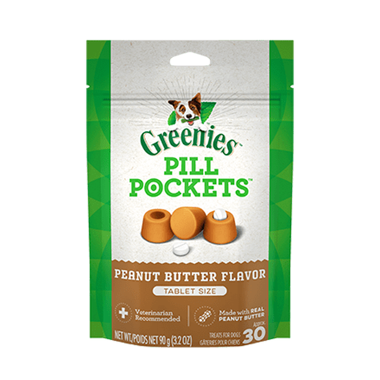 Dog Pill Pockets Peanut Butter Greenies