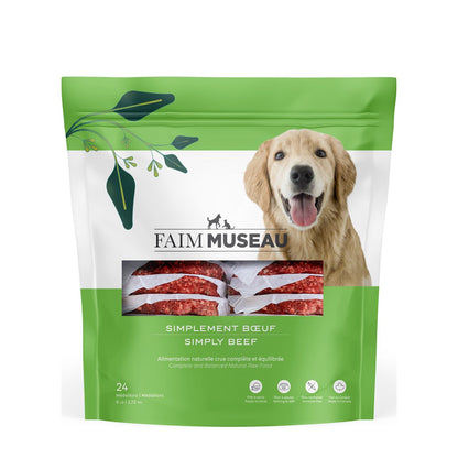 Raw dog food, simply beef Image NaN
