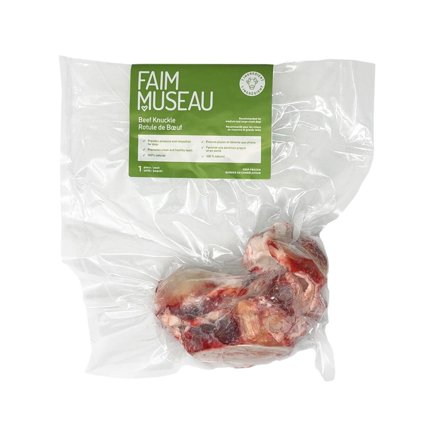 Beef kneecap bone, 815g Image NaN