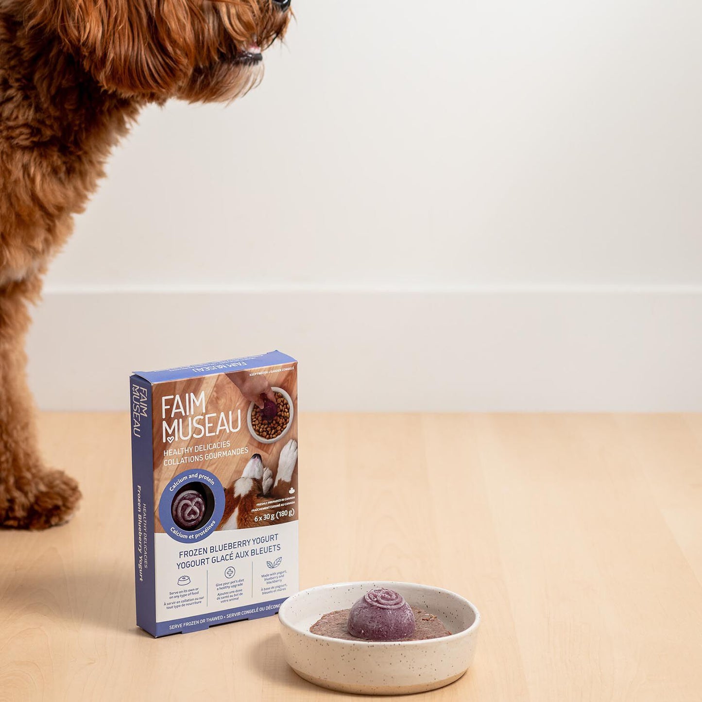 Frozen Blueberry Yogurt, 180 g Image NaN