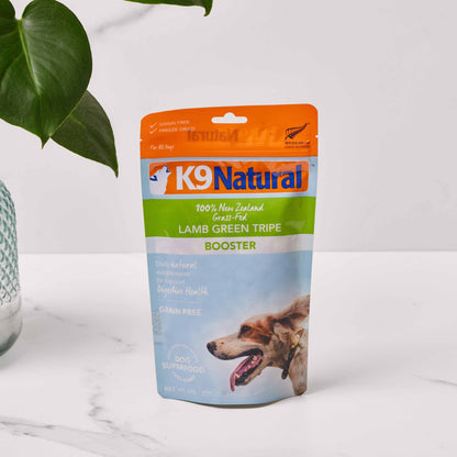K9 Natural - Booster - Freeze Dried - Lamb Green Tripe