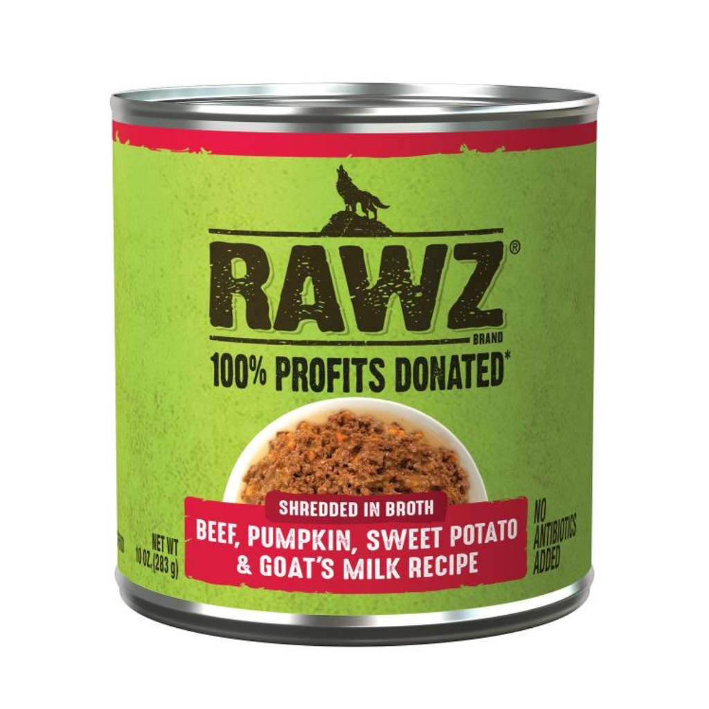 Shredded Beef, Pumpkin,S.Potato &Goat's Milk Rawz