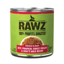 Shredded Beef, Pumpkin,S.Potato &Goat's Milk Rawz