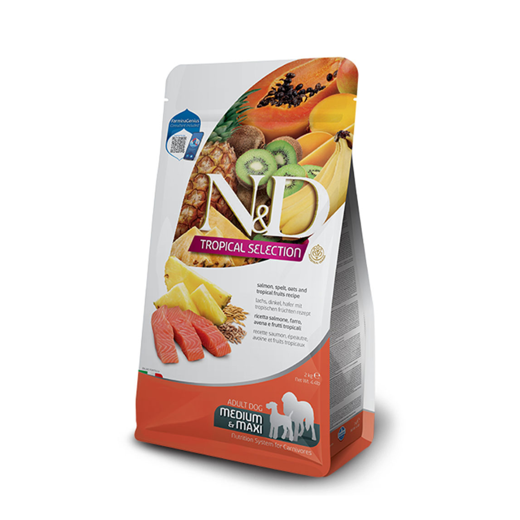 Tropical Selection Salmon Med/Max Farmina