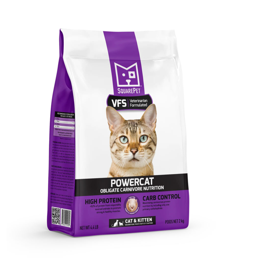 PowerCat Turkey & Chicken SquarePet