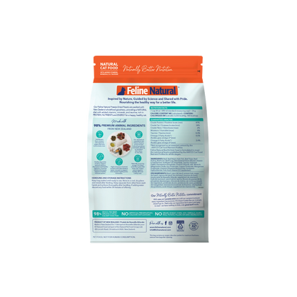 Feline Natural - Freeze-Dried - Beef & Hoki Feast