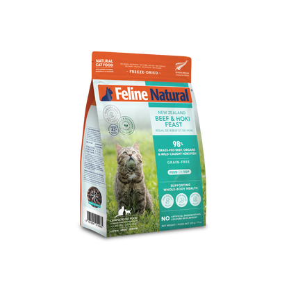 Feline Natural - Freeze-Dried - Beef & Hoki Feast