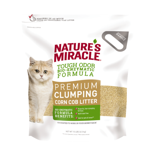 Premium Clumping Corn Cob Litter Nature's Miracle