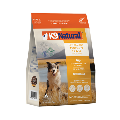 K9 Natural - Freeze-Dried - Chicken Feast
