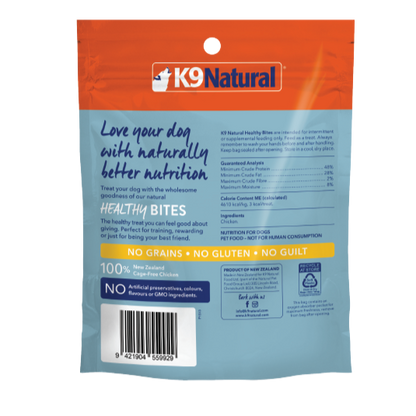 K9 Natural - Treats - Freeze Dried - Healthy Bites - Chicken - 50g
