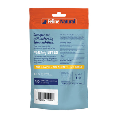 Feline Natural - Treats - Freeze-Dried - Healthy Bites - Chicken - 50g