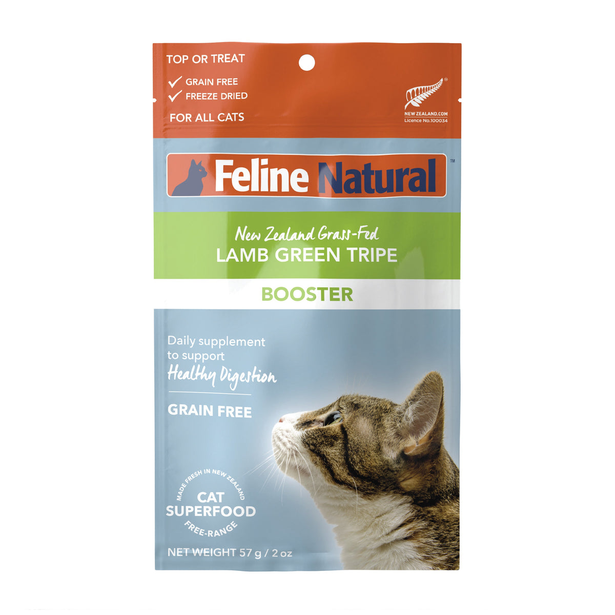 Feline Natural - Booster - Freeze Dried - Lamb Green Tripe