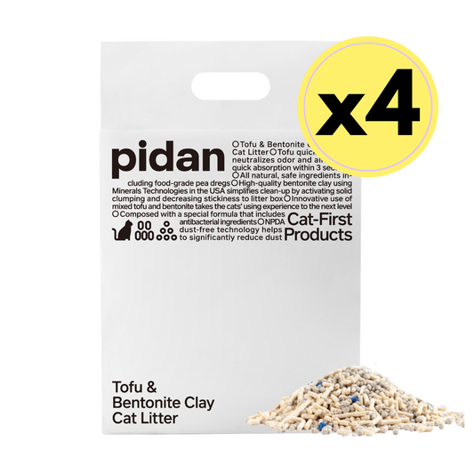 Pidan Cat Litter Tofu & Bentonite | 2.4kg per Bag URBAN PAW PETS