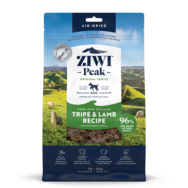 ZIWI Peak Dog Air-Dried Tripe & Lamb URBAN PAW PETS