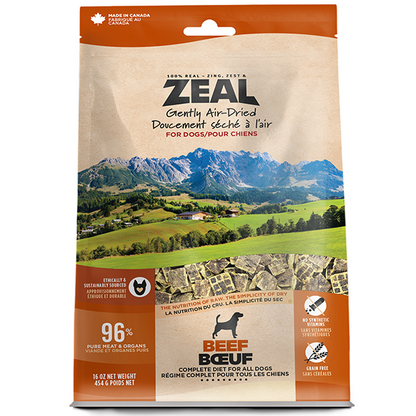 Zeal Air-Dried Beef Dog Food (Grain-Free) – görsel 2