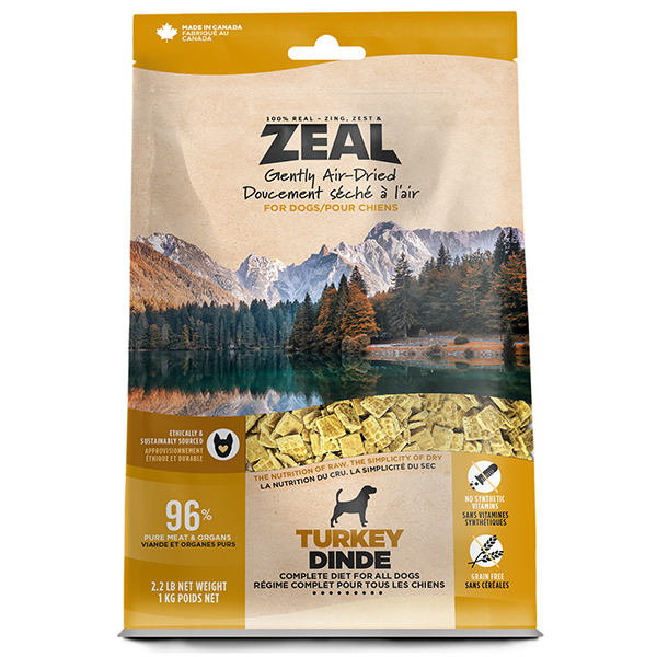 Zeal Air-Dried Turkey Dog Food – görsel 3