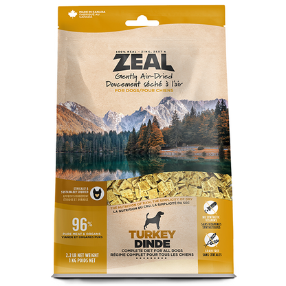 Zeal Air-Dried Turkey Dog Food – görsel 3
