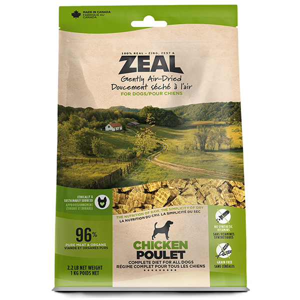 Zeal Air-Dried Chicken Dog Food (Grain-Free) – görsel 3
